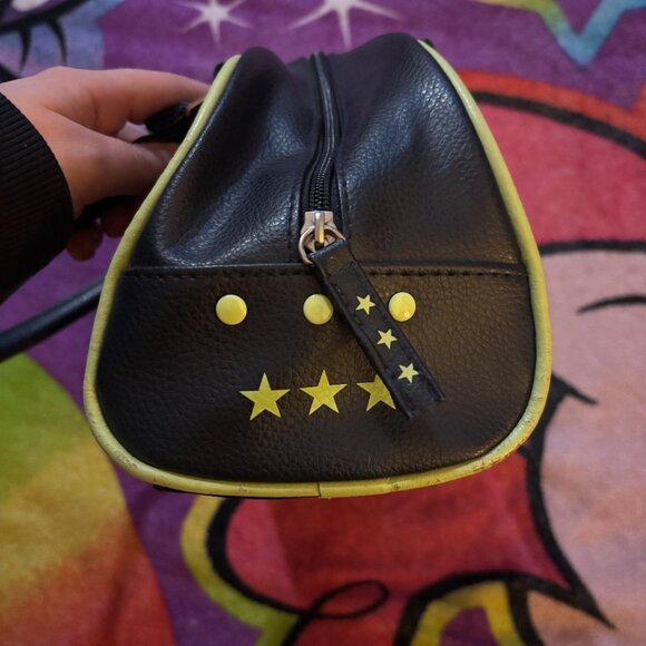 leaving posh sale 💲 y2k request navy and yellow bowling bag - Picture 7 of 10